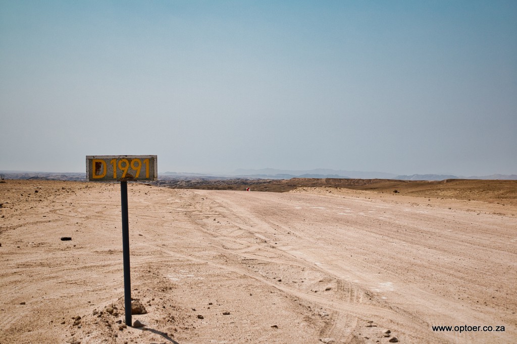 D1991 road in Namibia